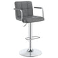 Adjustable Bar Stool With Hydraulic Height Adjustment