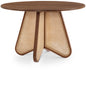 Butterfly - Solid Wood And Natural Cane Table