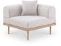 Laguna - Resilient Water Resistant Fabric Upholstered Outdoor Patio Modular Corner Chair