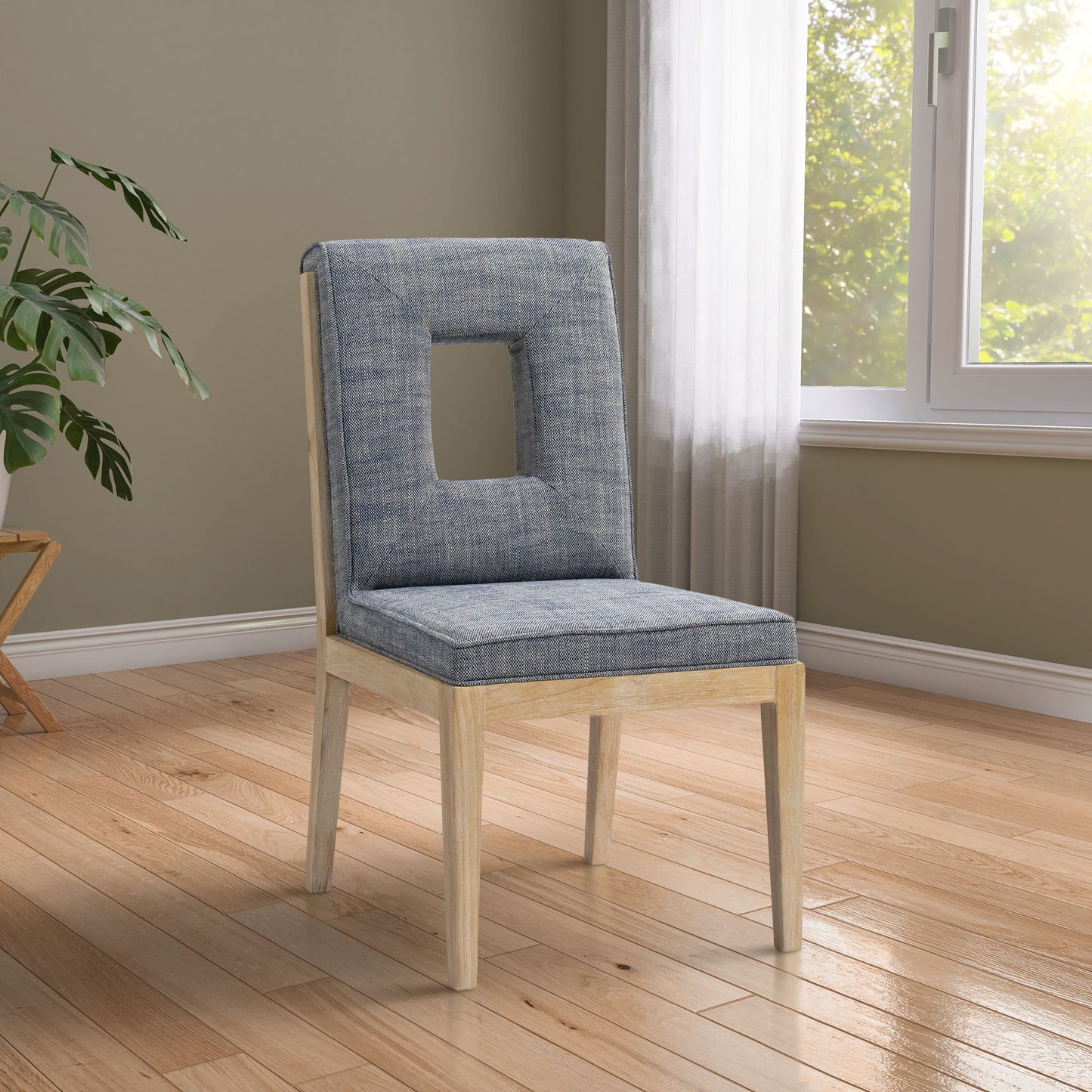 Gwendolyn - Dining Side Chair With Natural Frame (Set of 2)