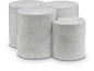 Dimple - 20" 4 Piece Modular Coffee Table - Terazzo Finish