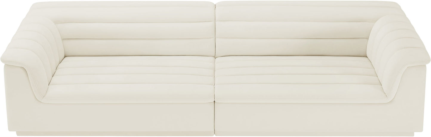 Cascade - Velvet Modular Sofa