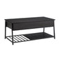 Contemporary Coffee Table, Lift Top, Rectangular