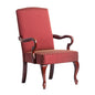 Delaney - Elegant Gooseneck Arm Chair With High Back