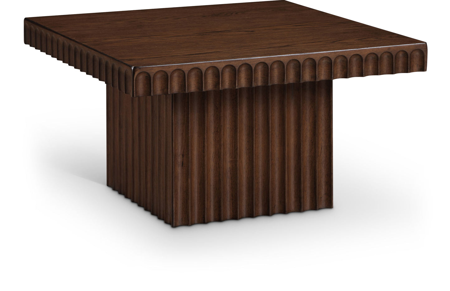 Spencer - 12" Oak Veneer Coffee Table