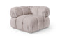 Orin - Velvet Performance Fabric Upholstered Modular Corner Chair