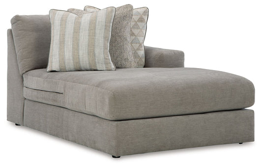 Avaliyah - Raf Corner Chaise - Ash