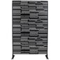 Outdoor & Indoor Freestanding Metal Privacy Screen