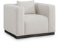 Alfie - Linen Textured Fabic Chair