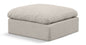 Indulge - Linen Ottoman
