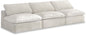 Cozy - Modular Armless 3 Seat Sofa