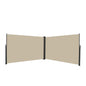 Retractable Side Awning, Waterproof And UV Resistant, Privacy Screen For Patio