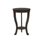 Accent End Table, 2 Tier, Traditional - Walnut