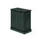 Accent Table With Storage Drawer For Living Room - Blue