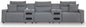 Modmax II - Reclining Sectional - Salt And Pepper