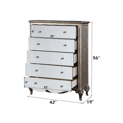 Esteban - Chest - Antique Champagne