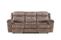 Zubaida - Two Tone Recliner Sofa With USB Port Drop Down Table