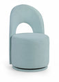 Cirelle - Linen Textured Performance Fabric Dining Chair (Set of 2)