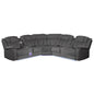 Challenger - Recliner Sectional Sofa, Built In USB, C Ports & Bluetooth