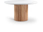 Sanremo - Concrete 53" Finished Concrete Indoor / Outdoor Dining Table - White