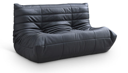 Relax - Vegan Leather 54.75" Upholstered Loveseat