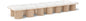 Pavilion - 14 Piece Modular Bench With Natural Base