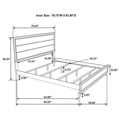 Carina - Panel Bedroom Set