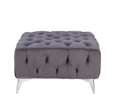 Wugtyx - Ottoman - Dark Grayvelvet