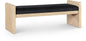 Sonia - Bench With Natural Base