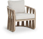 San Pietro - Resilient Waterproof Fabric Upholstered Outdoor Patio Chair