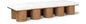 Pavilion - 10 Piece Modular Bench With Brown Base