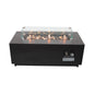 Outdoor Fire Pit Table With Lid, Fuel Versatility