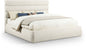 Adam - Boucle Fabric Bed With 52" Headboard