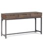 Banting - Wide Console Table - Walnut Brown