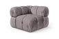 Orin - Velvet Performance Fabric Upholstered Modular Corner Chair