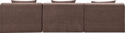Stellar - 3 Piece 114" Upholstered Modular Armless Sofa