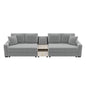 Modular Sofa Couch With Storage Armrest And Center Console