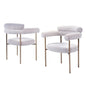 Dining Chairs With Armrests (Set of 2)