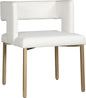 Caleb - Dining Chair with Gold Legs (Set of 2)