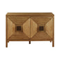Accent Cabinet With Adjustable Shelves - Natural