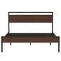 Ceres - Metal Bed With Wood Headboard & Footboard