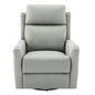 Manual Recliner Swivel Rocking Chair With 8 Point Massage And Heating