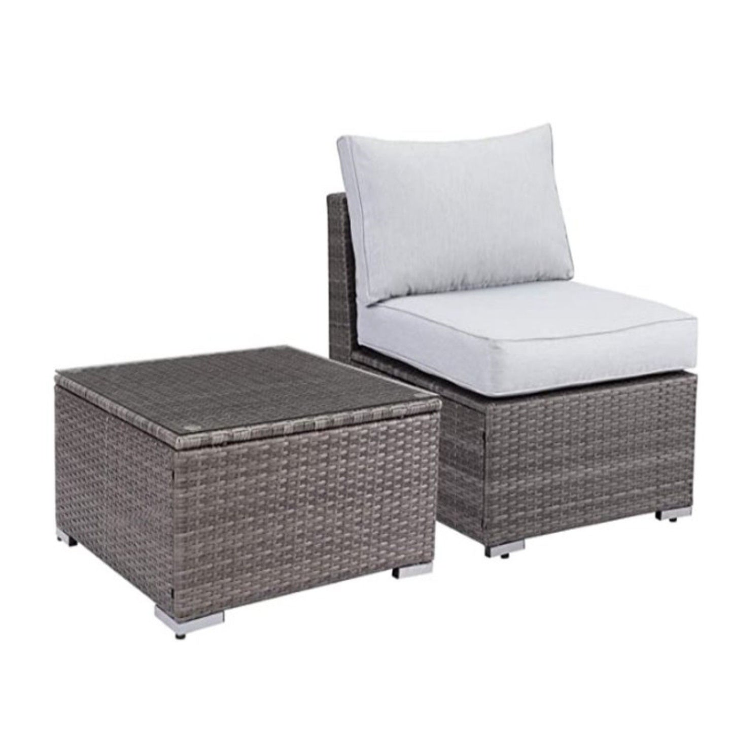 Modern Patio Set With Coffee Table