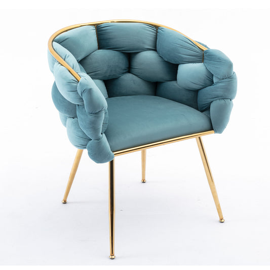 Luxury Modern Simple Leisure Single Sofa Chair Bedroom Lazy Person Household Dresser Stool Manicure Table Back Chair