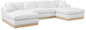 Johanna - 3 Piece Sectional - Natural Base