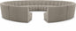 Infinity - 12 Piece Boucle Modular Sectional