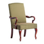 Delaney - Elegant Gooseneck Arm Chair With High Back