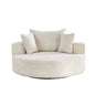 Swivel Chair With Rotating Base For Living Room