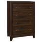 Anza - 4 Drawer Chest Storage Solution - Walnut