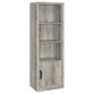 Conifer - 3 Shelf Media Tower - Gray